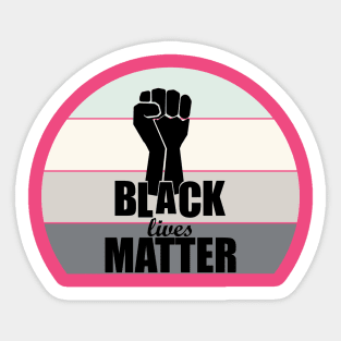 Black Lives Matter Fist Sticker